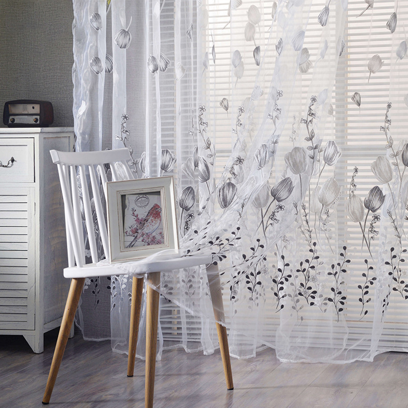 Comercio exterior transfronterizo cortina opaca sala de estar dormitorio sombra solar aislamiento solar cortina de ventana cortina de ventana Amazon