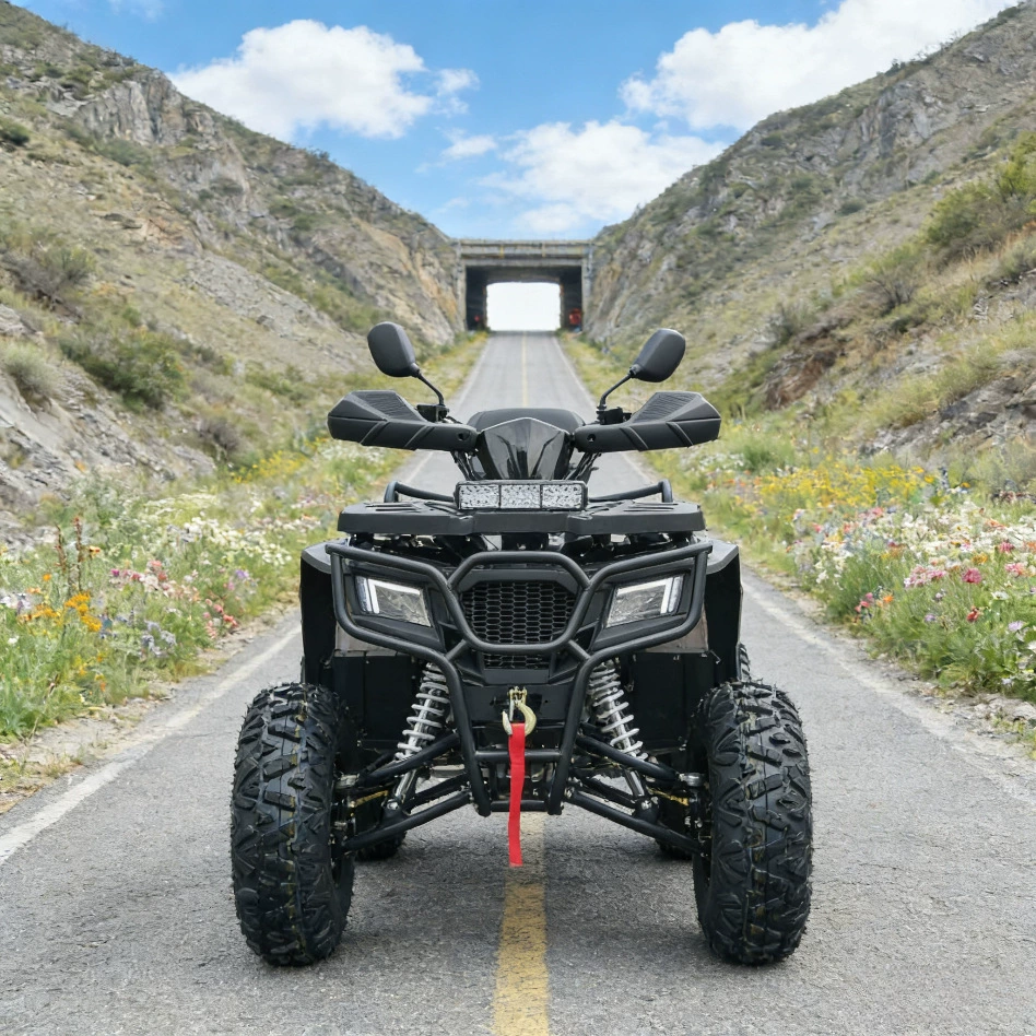 Кросс-зеркало ATV четырехколесный 200cc внедорожный ATV вседорожник бензиновый взрослый спортивный мотоцикл