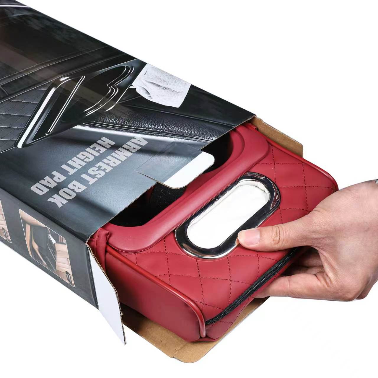 Ergonomic design for the human body, car armrest box heightening pad, direct supply from the source factory, wholesale for cross-border e-commerce, dropshipping