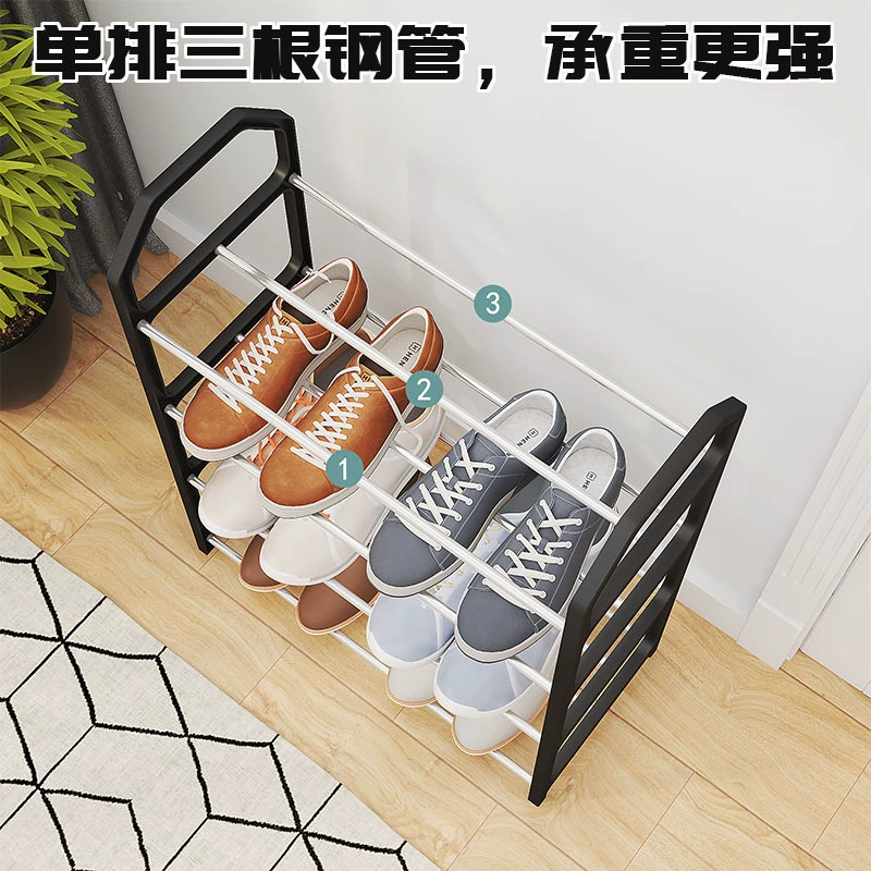 Stainless Steel Shoe Cabinet Multi-tier Shoe Rack Budget from Yomiego