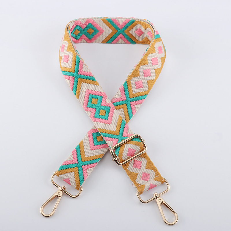 1 Piece Quantity 1 Piece Polyester Color Block Bag Strap