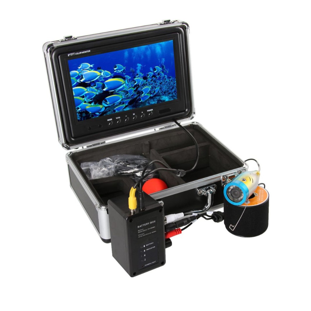 Fish Finder Manufacturer 9inch Screen Underwater Visual Fishing Camera Hd Video Ice Fishing Sea Fishing Lake Fishing