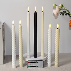 国境を越えたledリモコン弾頭長棒電子ろうそく灯アマゾンハロウィーンクリスマス結婚式雰囲気装飾