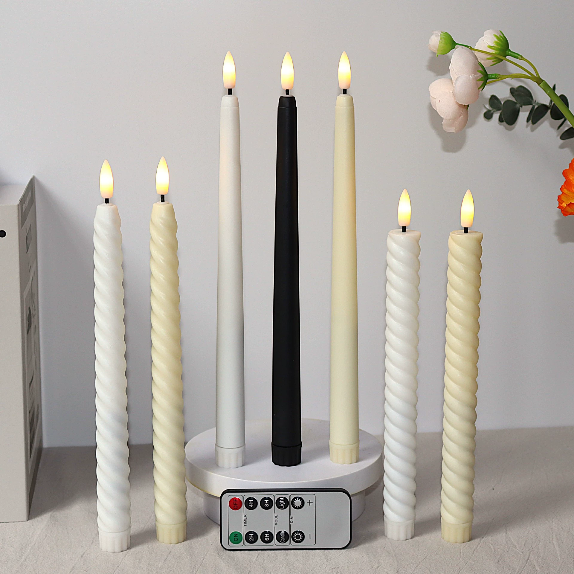 LED bullet, electronic candle, decorations, remote control, Amazon, halloween