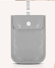 Juego de 2 piezas de ropa interior de mujer de algodón de nuevo estilo bolso de cambio cepillo antirrobo RFID bolso de tarjeta de mujer suave y ajustado ultrafino