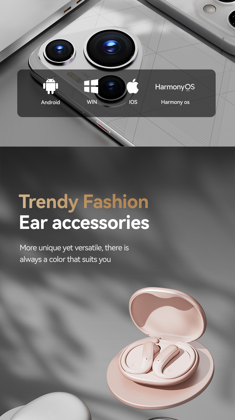 Wireless Sports Ear-hook Headphones With Long Battery Life_voghion.com