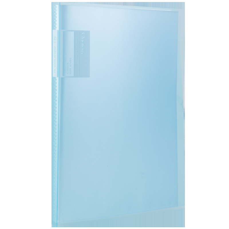 Folleto de almacenamiento de papel de prueba de Deli Folleto de información a4 Folleto de papel de prueba de almacenamiento de estudiantes de gran capacidad transparente multicapa