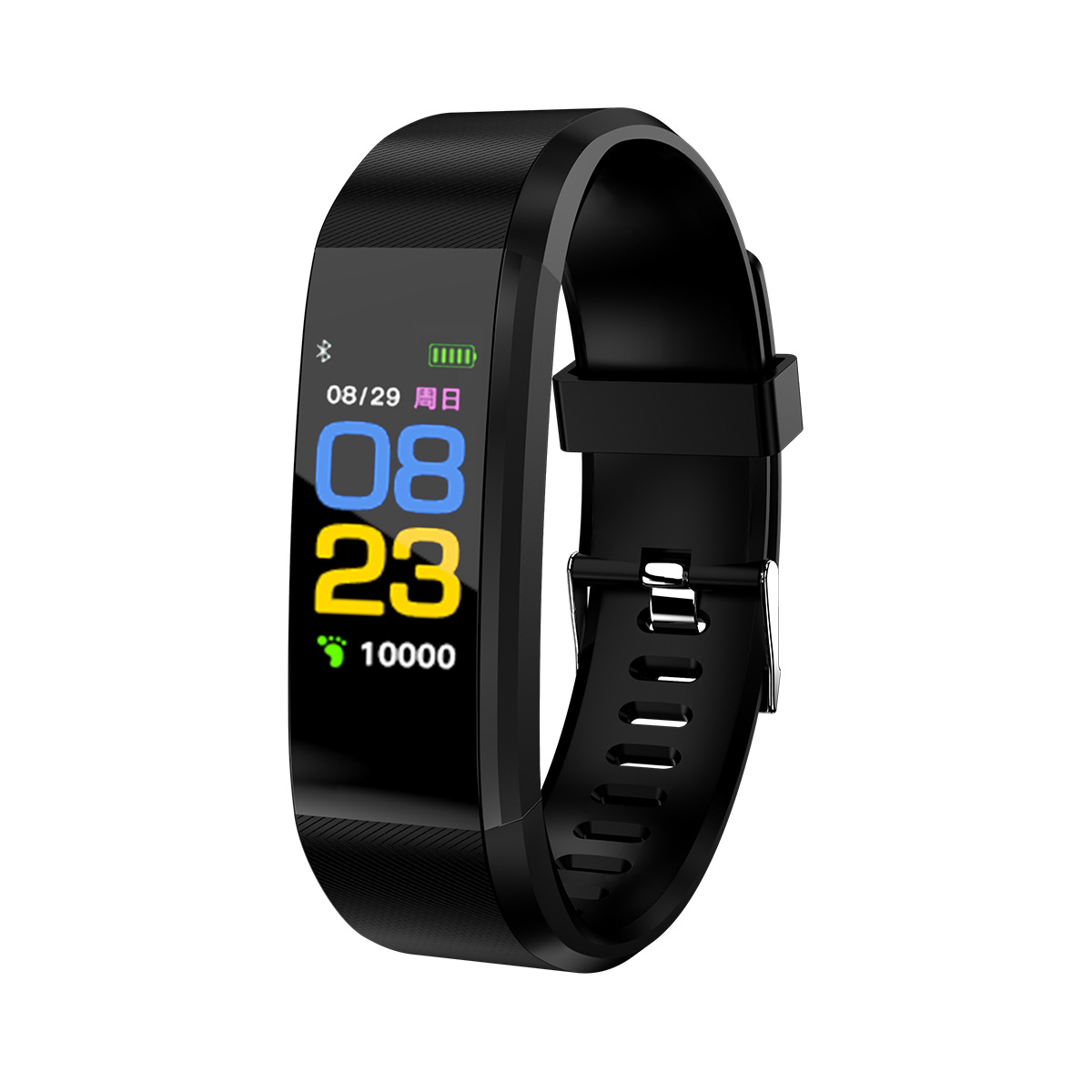 115plus Pulsera inteligente Bluetooth Frecuencia cardíaca Teléfono móvil Deportes Paso Llamada Información Recordatorio Regalo Fábrica