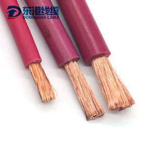 厂家定制200A 300A 400A 500A 铜芯橡套焊机线 火牛线 焊接电缆