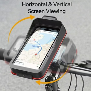 Factory electric car motorcycle rainproof quick release mobile phone bracket takeaway riding outdoor bicycle navigation bracket