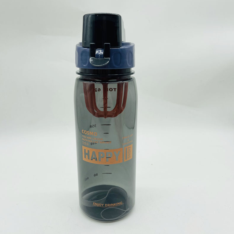 Sansheng tazas de plástico A - 251 nuevas tazas de plástico con filtro HAPPY tazas de plástico con tazas de agua recta con cubierta elástica