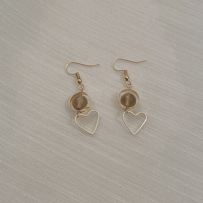 Pendientes de alta calidad de estilo francés de celebridades en línea para mujeres 2022 nuevos pendientes elegantes de moda pendientes populares pendientes largos pendientes Retro