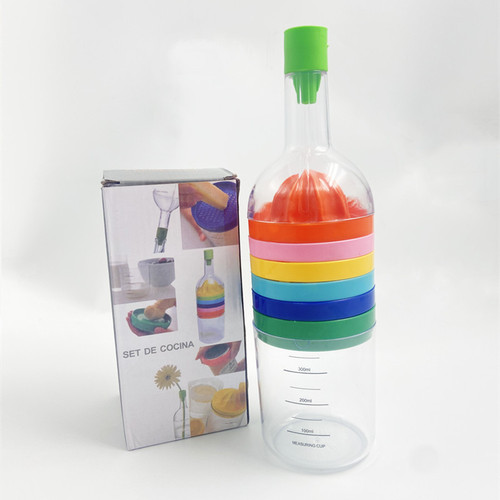 Cross-border bestseller bin 8 kitchen tools multi-function 8-in-1 wine bottle kitchen supplies 6181