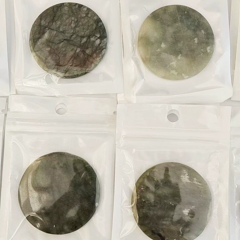 Оптовая Продажа с фабрики Нефритовая Вафля Прививка ресниц Нефритовая прокладка шлифовальная полировка зеленого цвета Нефритовая Вафля