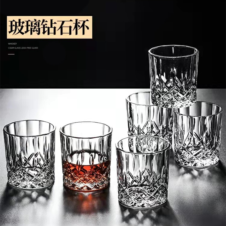 Whiskey glass, cocktail glass, brandy glass, wine glass, beer cup, home barware