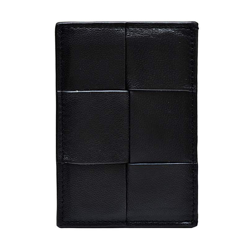 羊皮カードの薄いタイプの多カードの位置の小さい小銭入れの女性のシンプルなカードはカードを挟んで対外貿易のメーカーの直接販売の卸売りを包みます。