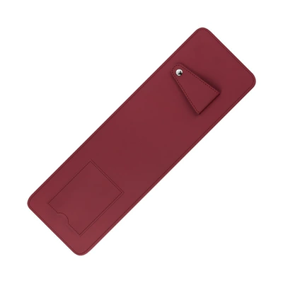 Car Glasses Clip/Bill Clip Multifunctional In-Car Glasses Holder Card - wine-red
