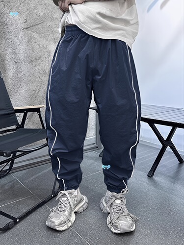Men's Casual Loose Fit Joggers Chic Street Style Sport Cross-border
