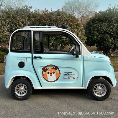 Two-Door, Four-Seater, Fully Enclosed Elektrikli motosikletlər