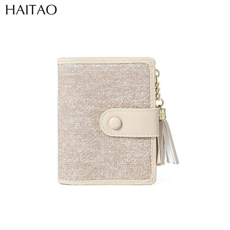 Cartera corta de dama de estilo de verano sencillo bolsas de tarjetas de alta calidad al por mayor