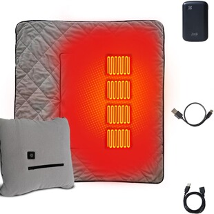 Amazon Customized Electric Blanket for Home Office, Super Cost-Effective Three-In-One Portable Battery-Powered Heating Blanket