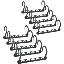 TV购物神奇魔术衣架多功能魔术衣架白色活动晾衣架串连现货厂家