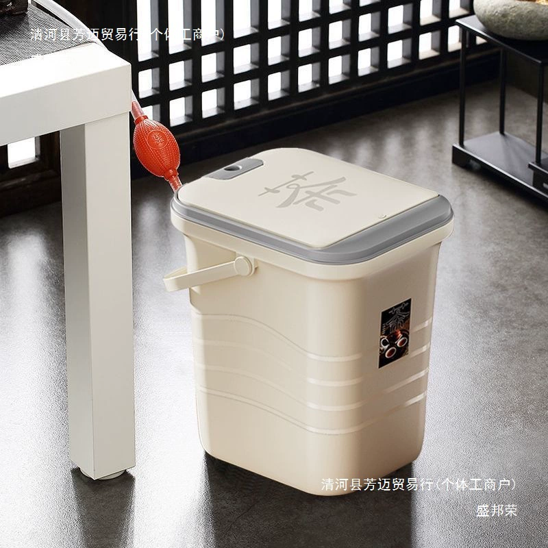 Multi‑function household bucket, tea water container & trash/cigarette holder, 3–10 L, accessory kit options