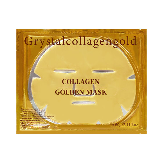 Collagen Mask Lift Tightening Hydrogel 24k Gold Mask Foreign Trade Cosmetics Neck Mask Hydrating Mask