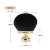 Golden black hair mushroom head