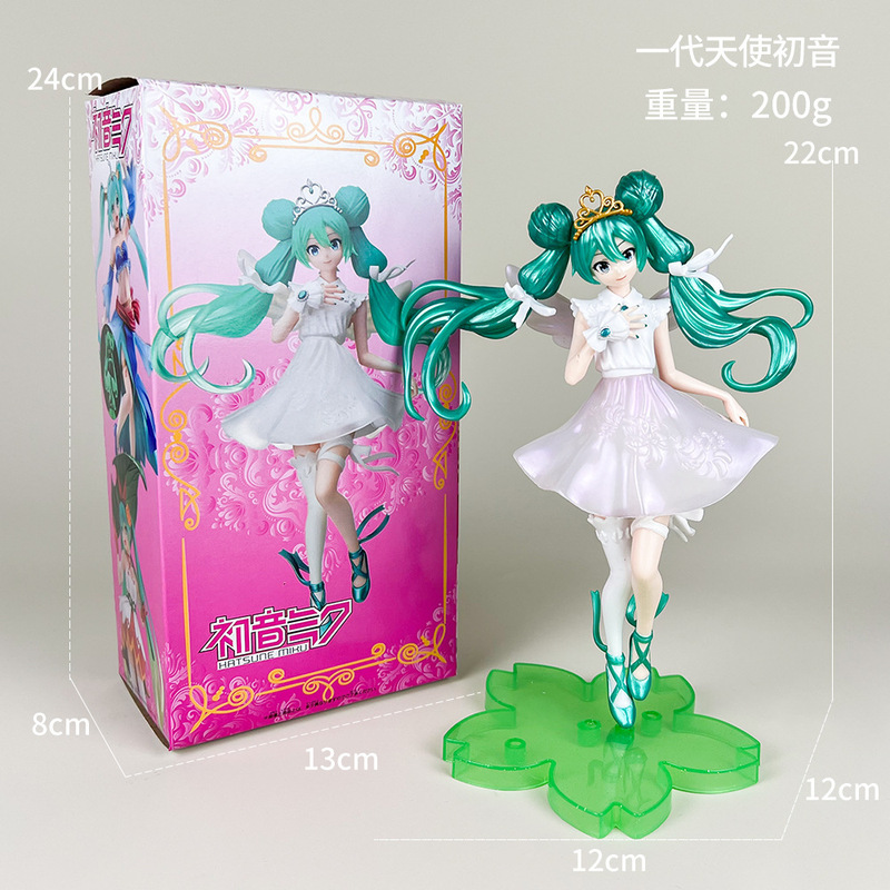 初音未来手办动漫水冰月美少女蕾姆花嫁穹妹二次元公仔模型摆件批|undefined
