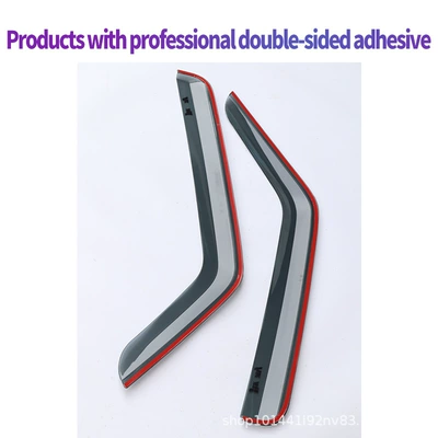2005-2018Window visors, Rain shield