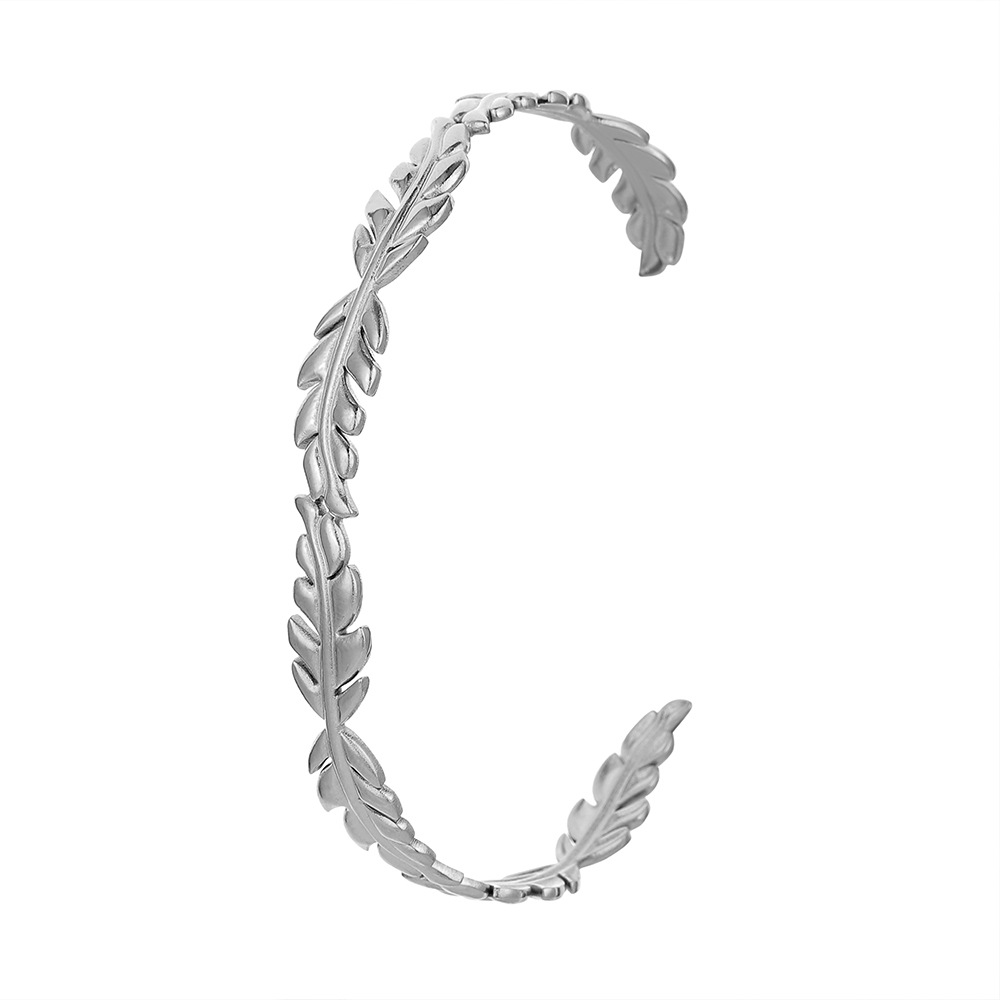 12g Weight Bangle Classification 1 Piece Quantity Daily Occasion Stainless Steel Material Geometric, Eye Pattern Unisex Gender Plating Design Simple Style Style Geometric Eye Stainless Steel Simple Style Bangle 70