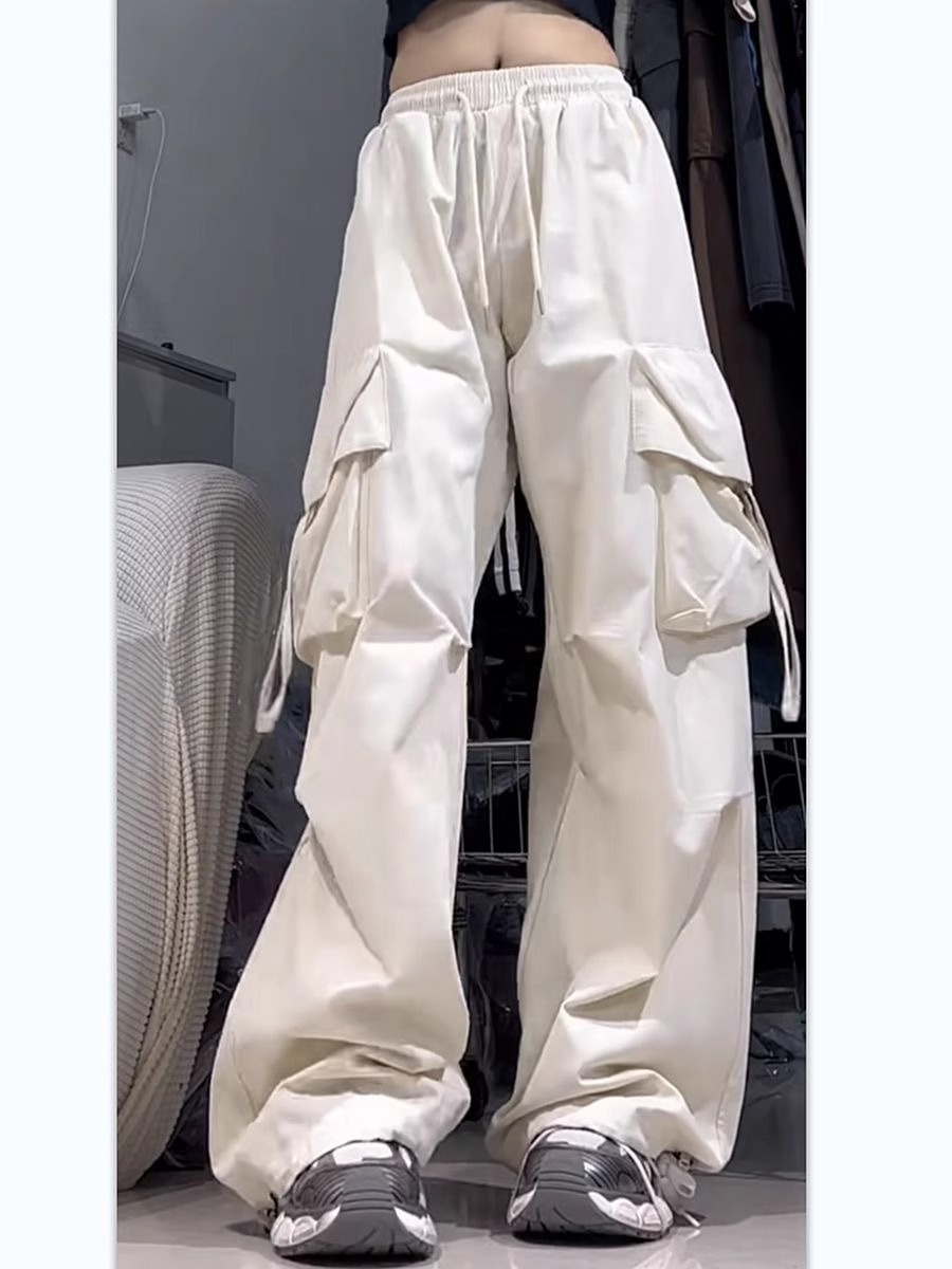 Women's Daily Casual Streetwear Solid Color Full Length Casual Pants display picture 16