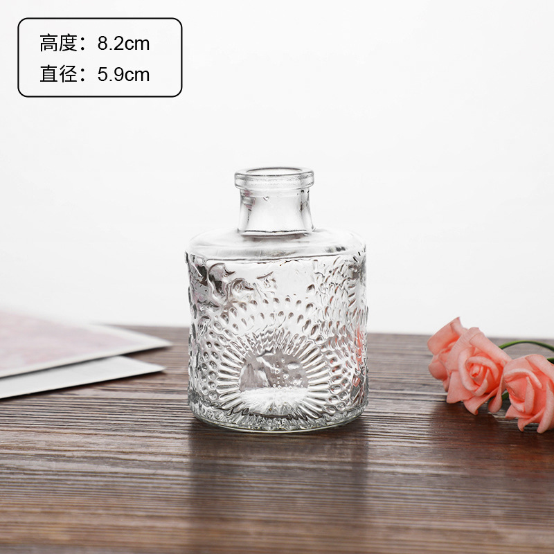 Juego de jarrones pequeños populares de Amazon, jarrones de estilo europeo para arreglos florales, decoración de alta gama para sala de estar y cocina