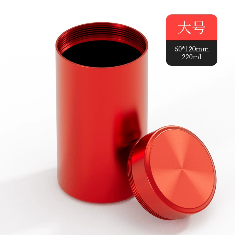 Metal handheld tea for traveling, big small box