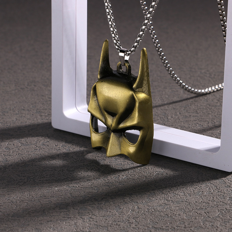 Edelstahl Herren Halskette Legierung Anhänger Hip Hop personalisierte trendige lange Pullover Kette_voghion.com