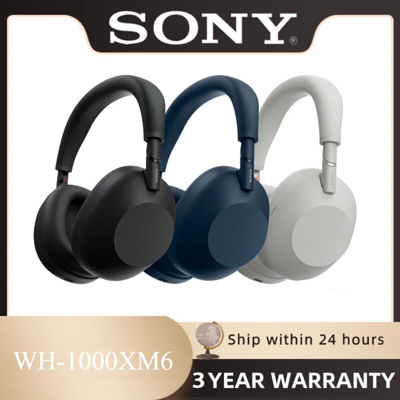 Sony WH-1000XM6 Over-Ear Wireless Headphones Noise Cancelling