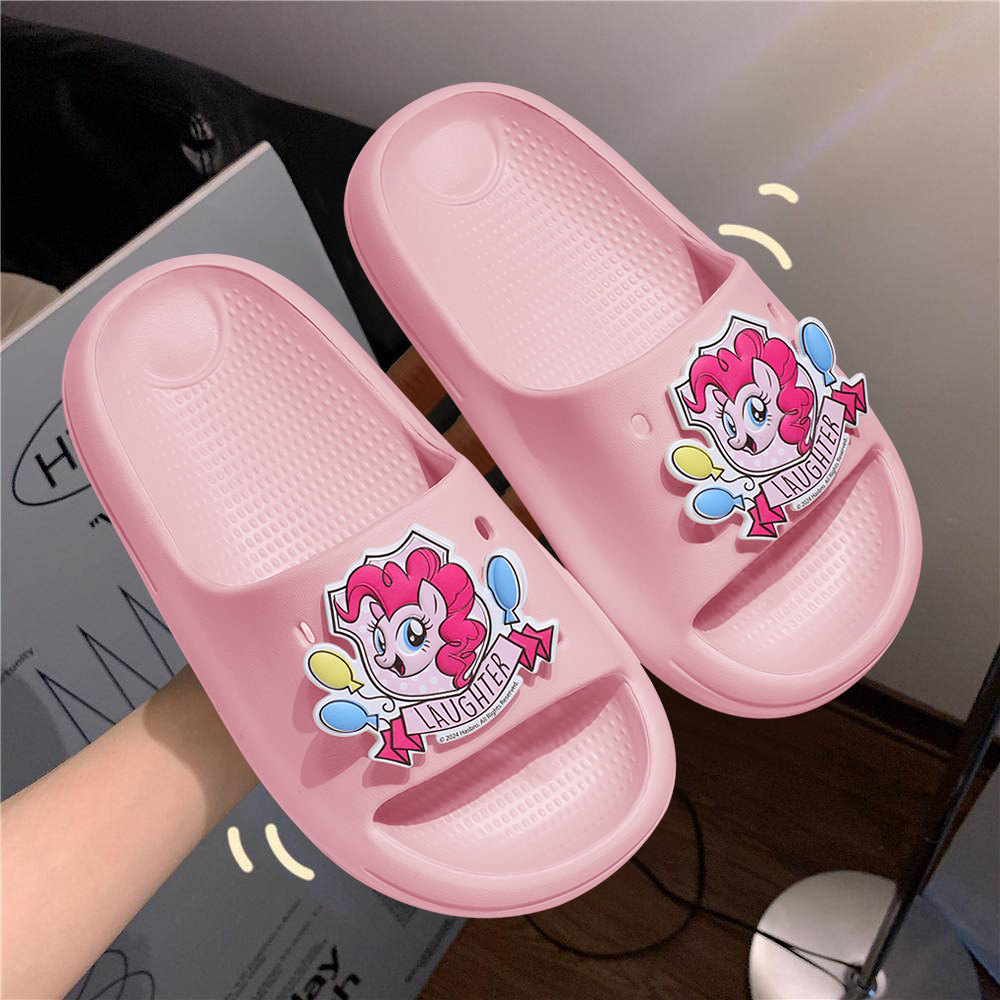 Xiaoma Baoli 2025 nuevos niños medianos y grandes para adultos chanclas lindas sandalias y zapatillas al aire libre de dibujos animados para padres e hijos