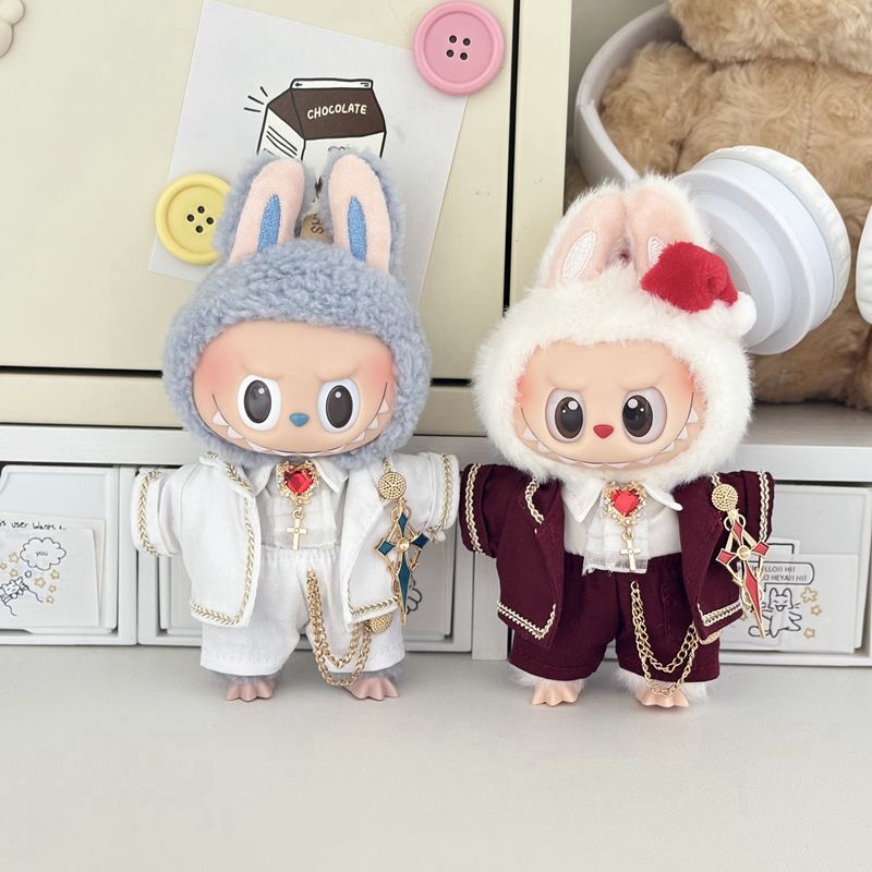 适合拉布搪胶娃娃17cm38cm37cm58cm布偶公仔娃衣绅士之魅仅衣无娃|undefined