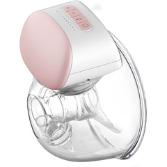 Hand-free painless portable electric breast pump with 3 modes, rechargeable travel breast pump