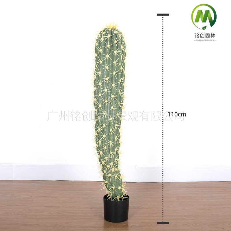 Decoración de paisajismo de plantas falsas en el desierto tropical image 27