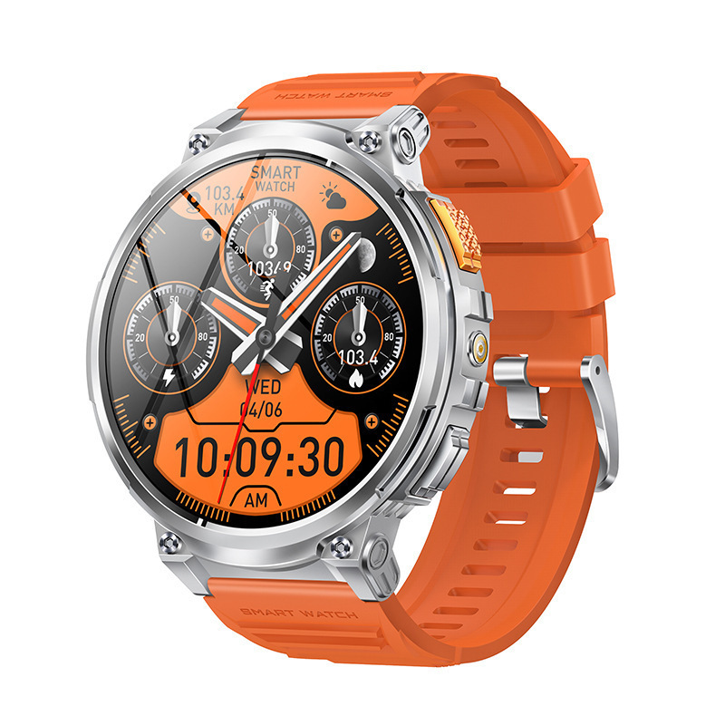 New K66 Smartwatch 1.85inch IPS Heart Rate Blood Pressure Blood Oxygen Multi-Sport Watch Bluetooth Call Flashlight New K66 Smartwatch 1.85inch IPS Heart Rate Blood Pressure Blood Oxygen Multi-Sport Watch Bluetooth Call Flashlight