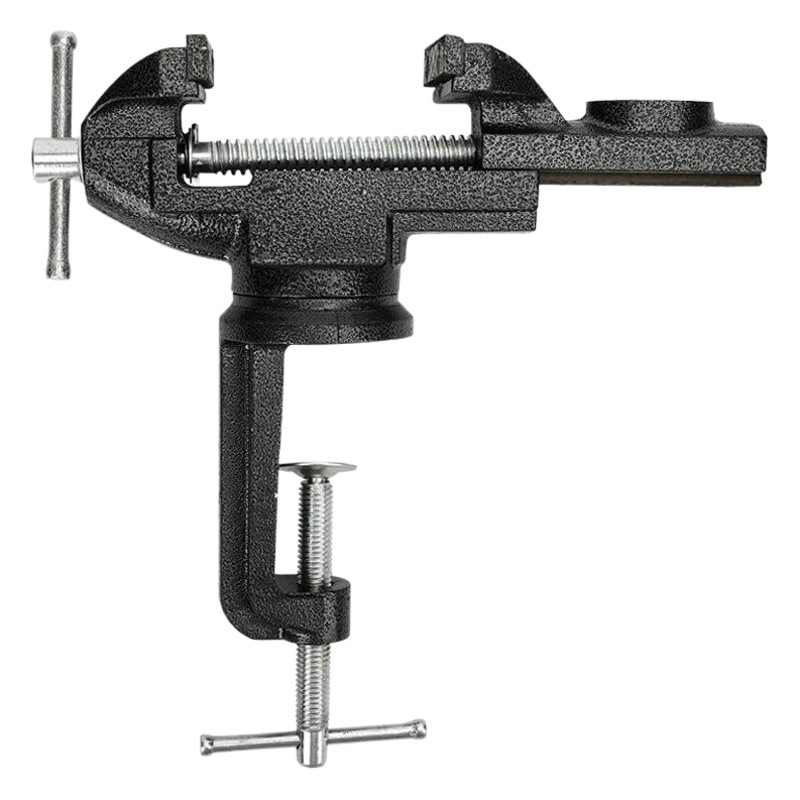 Suministro de fábrica de tornillo de banco giratorio de 360 grados 50/6070/80/90mm tabla vise banco de carpintería