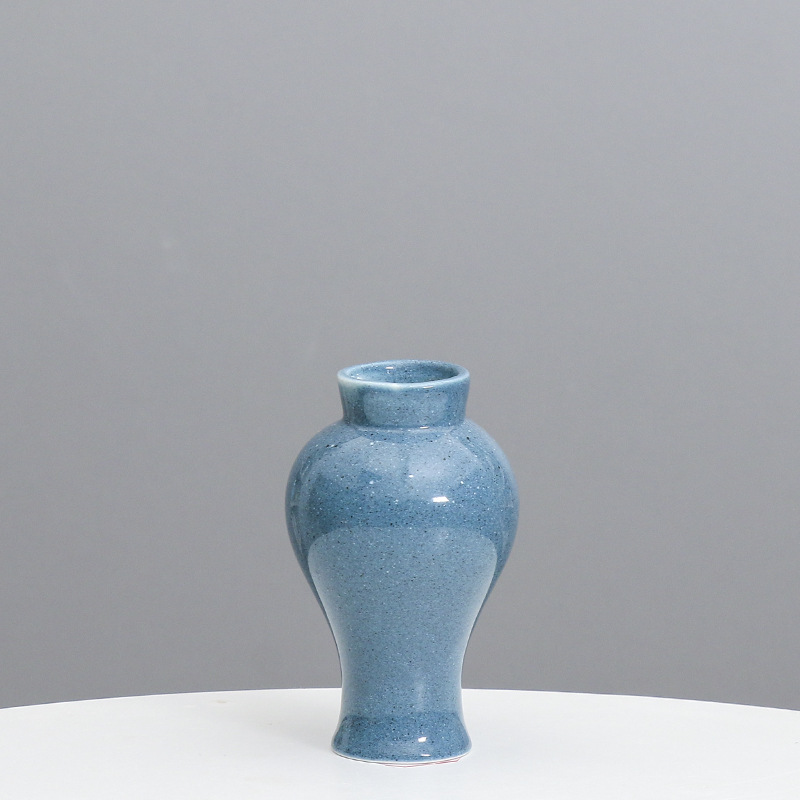 Decoración del hogar de cerámica de estilo europeo decoración de la sala de estar simulación simple flor falsa arreglo de flores secas Dispositivo de flores húmedas y secas Comercio exterior al por mayor