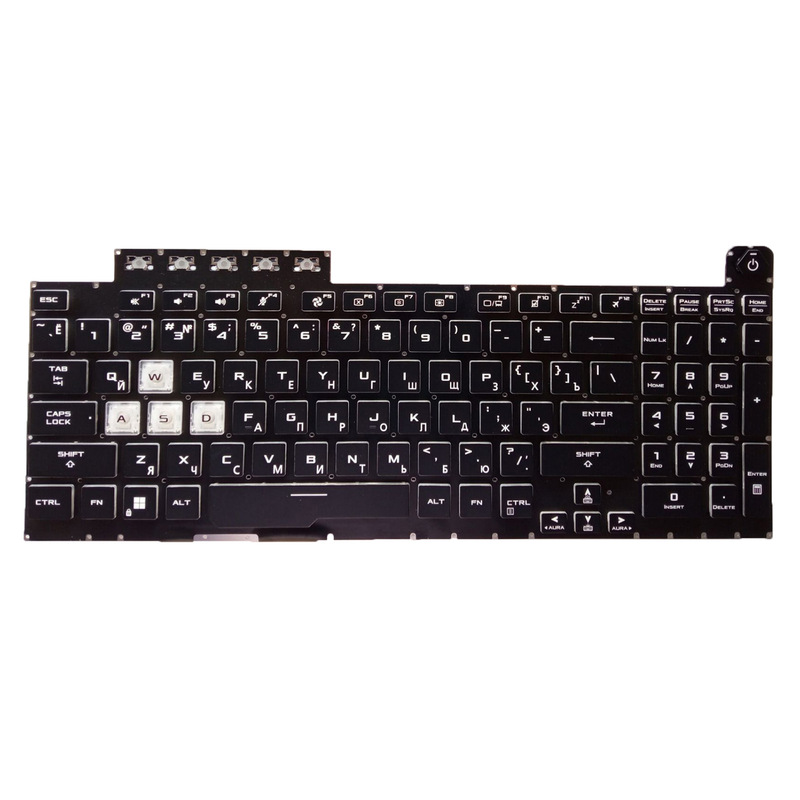 Ru Russian Language Suitable for Asus Tuf Gaming Fa506 Fa506H Fx506 Fx706L Keyboard Fa706