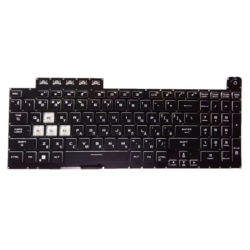 RU Русскоязычный дружелюбный ASUS TUF Gaming FA506 FA506H FX506 FX706L клавиатура FA706
