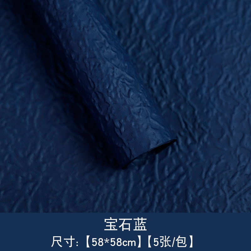 Huaxi Qixi día de San Valentín piedra texturizado papel grosado pliegue diy relieve flor fresca embalaje floral al por mayor