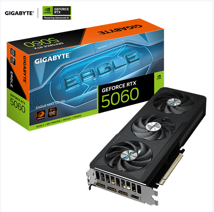 Suitable for Gigabyte 5060 8g Graphics Card Falcon Max Geforce Rtx 5060 Gaming Computer Graphics Card
