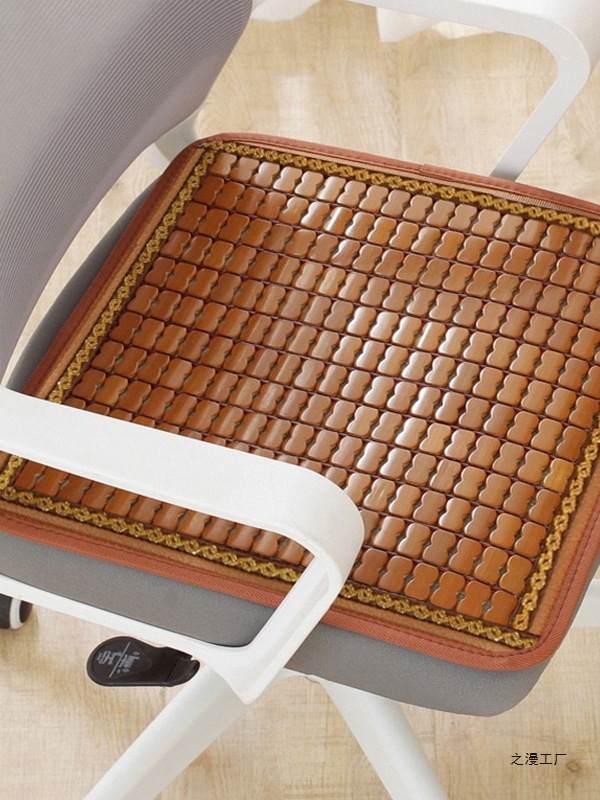 凉席坐垫椅子垫透气办公室久坐屁垫夏季汽车凉垫麻将竹垫夏天座垫