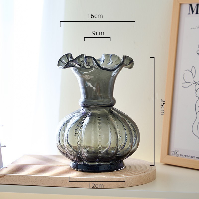 호박 연기 회색 (대형)